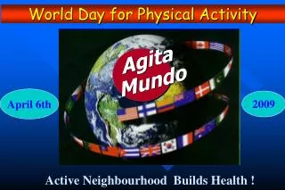 Active Neighbourhood Builds Health !