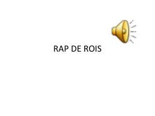 rap de rois