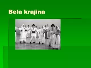 bela krajina