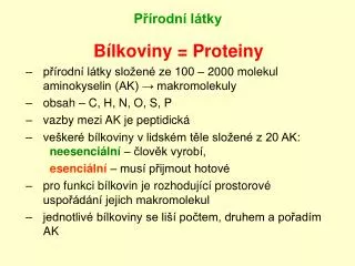p rodn l tky