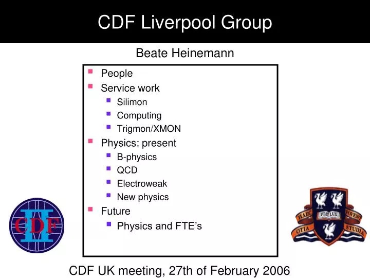 cdf liverpool group