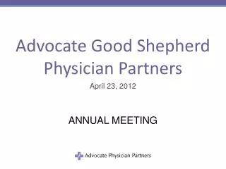 Advocate Good Shepherd Physician Partners