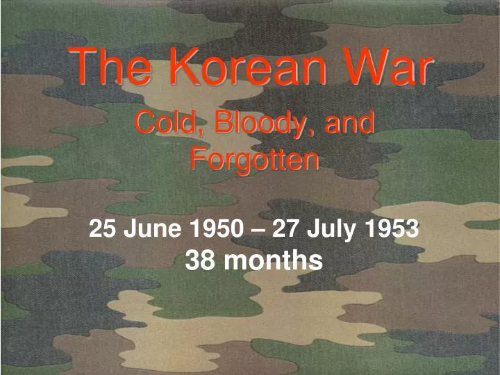 the korean war