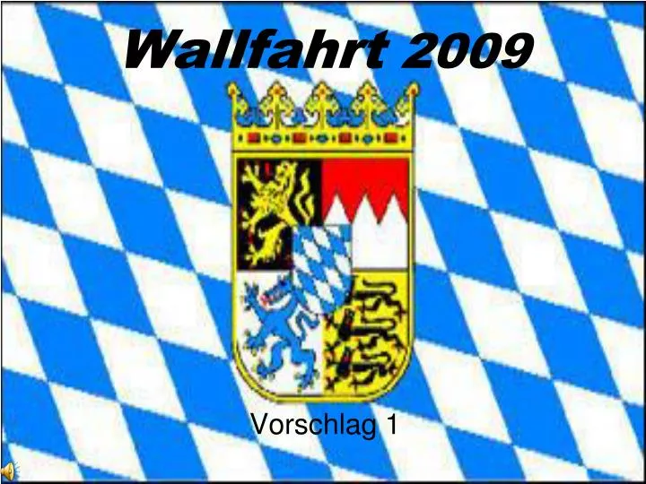 wallfahrt 2009