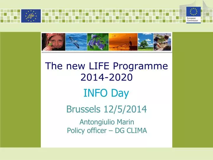 the new life programme 2014 2020