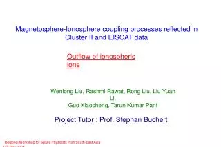 Magnetosphere-Ionosphere coupling processes reflected in Cluster II and EISCAT data