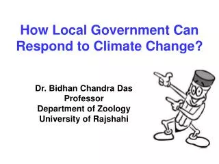 How Local Government Can Respond to Climate Change?