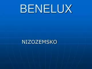 benelux