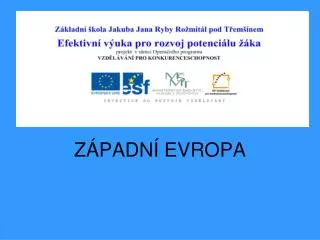 z padn evropa