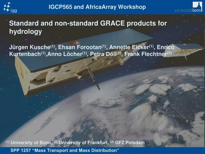igcp565 and africaarray workshop