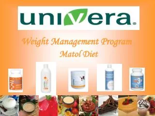 Weight Management Program Matol Diet