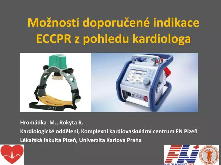 mo nosti doporu en indikace eccpr z pohledu kardiologa