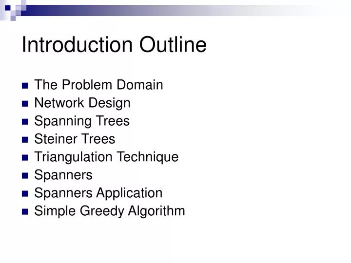 introduction outline