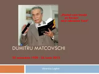 dumitru matcovs c hi
