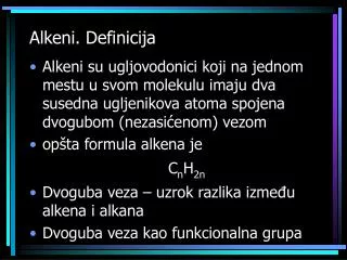 alkeni definicija