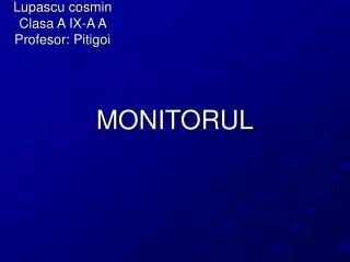 monitorul