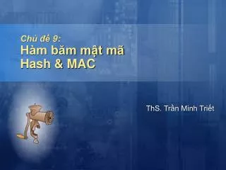 ch 9 h m b m m t m hash mac