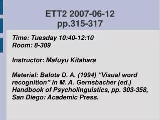 ETT2 2007-06-12 pp.315-317