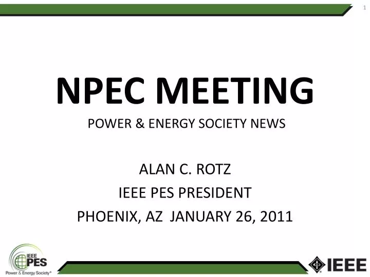 npec meeting power energy society news
