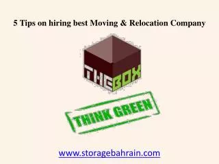 5 Tips on hiring best Moving & Relocation Company in Bahrain