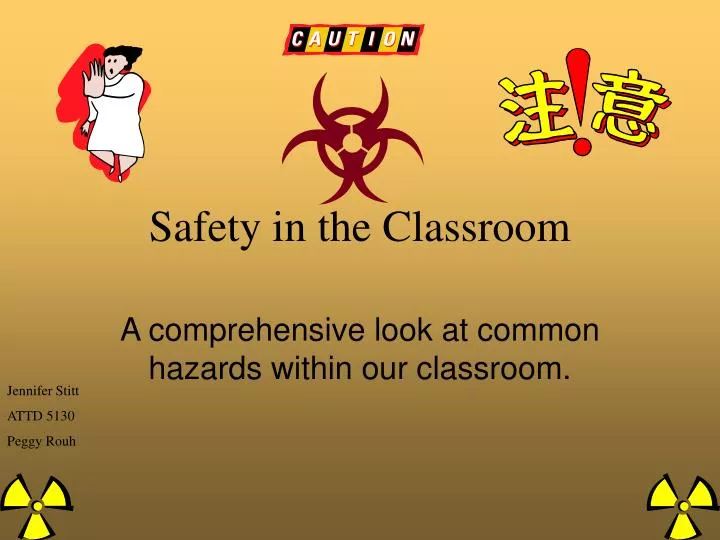safety in the classroom