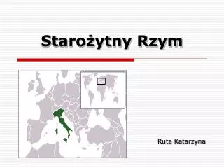 staro ytny rzym