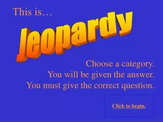 Jeopardy