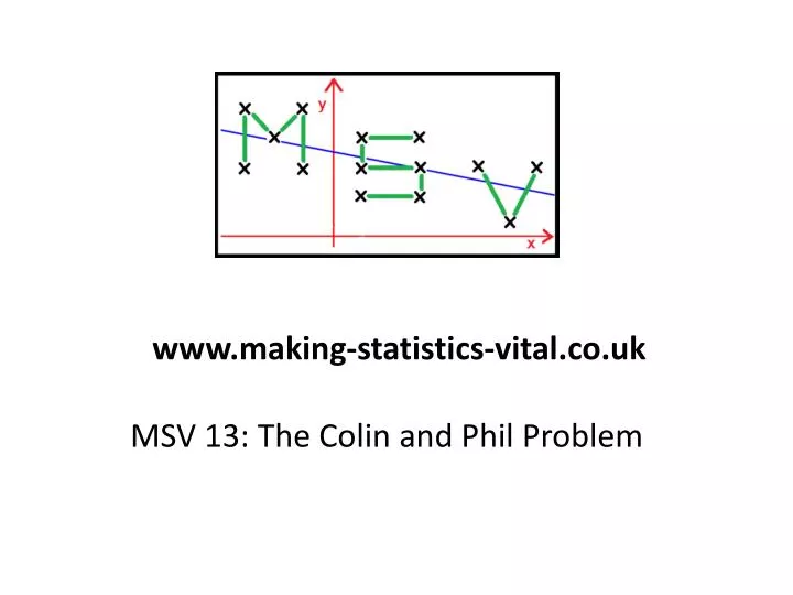 msv 13 the colin and phil problem
