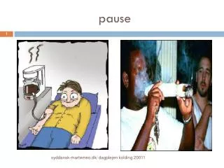 pause