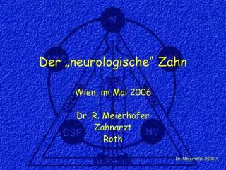 Der „neurologische“ Zahn Wien, im Mai 2006 Dr. R. Meierhöfer Zahnarzt Roth
