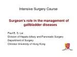 Intensive Surgery Course - slide 1