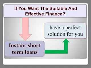 Instant Short Term Loans- Ideal Aid To Your Monetary Purpose