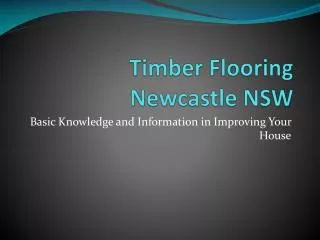 timber flooring newcastle nsw