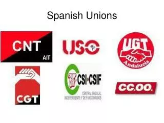 spanish unions