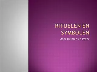door heimen en peter
