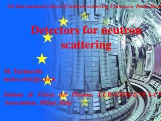 Detectors for neutron scattering