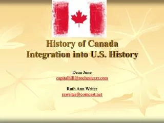 History of Canada Integration into U.S. History