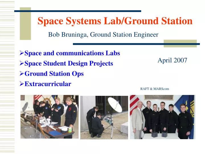 space systems lab ground station