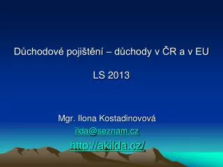 d chodov poji t n d chody v r a v eu ls 2013