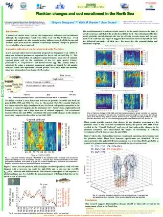 Plankton changes and cod recruitment in the North Sea