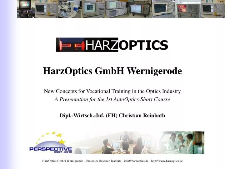 harzoptics gmbh wernigerode