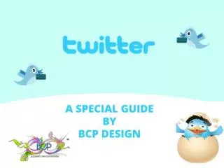 Special guideline twitter for Business suggest by BCP Design
