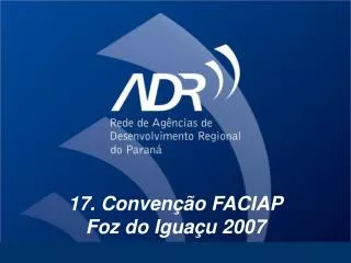 17 conven o faciap foz do igua u 2007