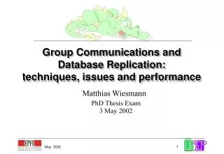 Group Communications and Database Replication: techniques, issues and performance