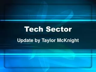 Tech Sector