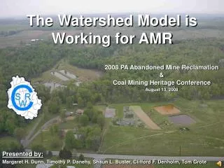 The Watershed Model is Working for AMR