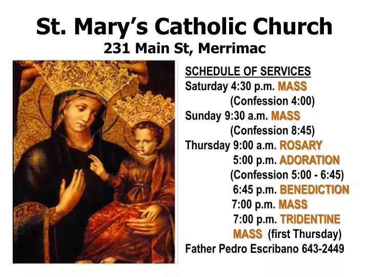 st mary s catholic church 231 main st merrimac