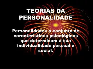 teorias da personalidade