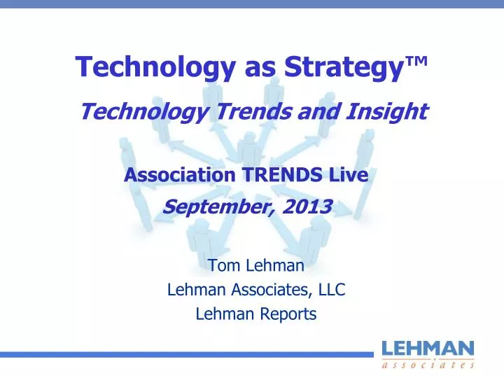 technology as strategy technology trends and insight