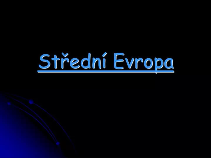 st edn evropa